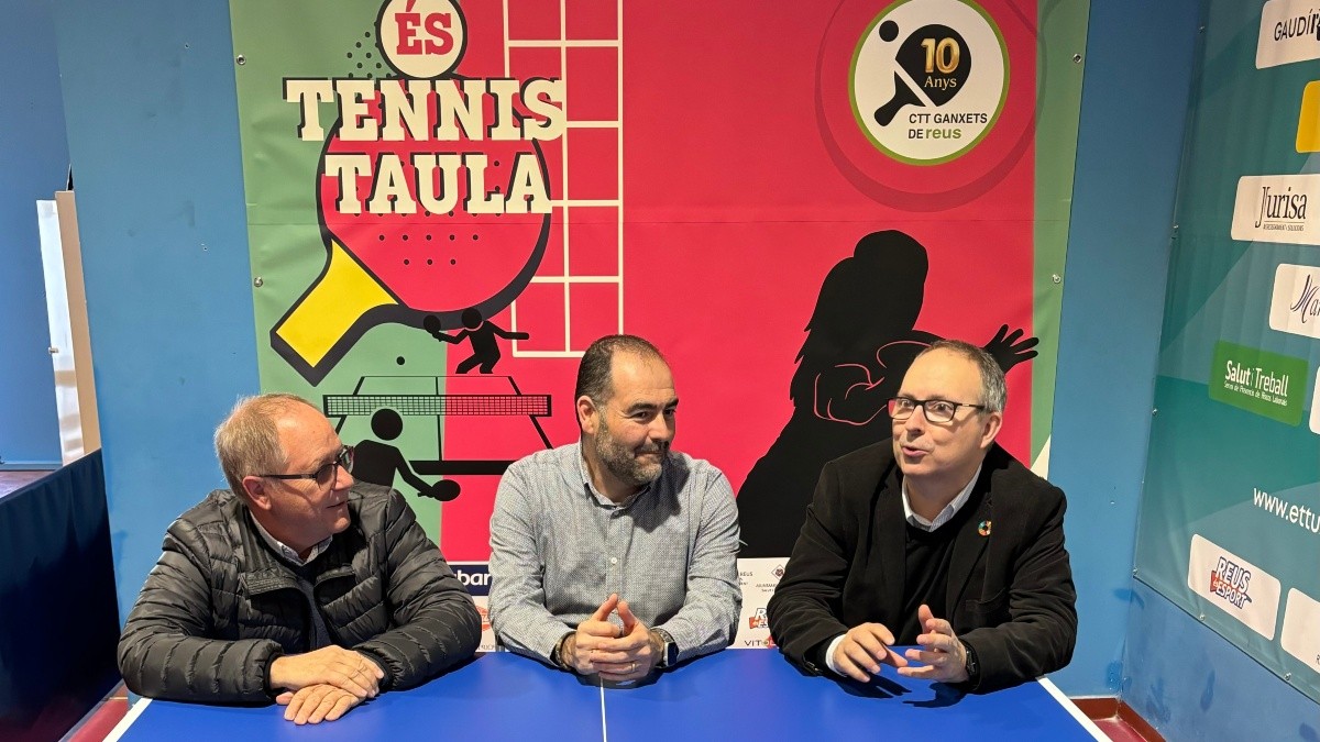 La Setmana Santa del Tennis Taula a Reus s'ha presentat aquest dimarts 20 de febrer.