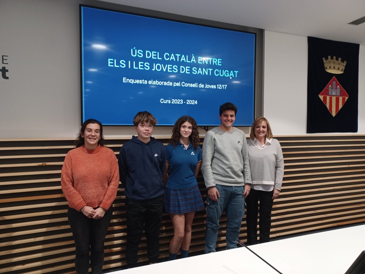 Presentació de l'enquesta del Consell de Joves 12/17 sobre l'ús del català