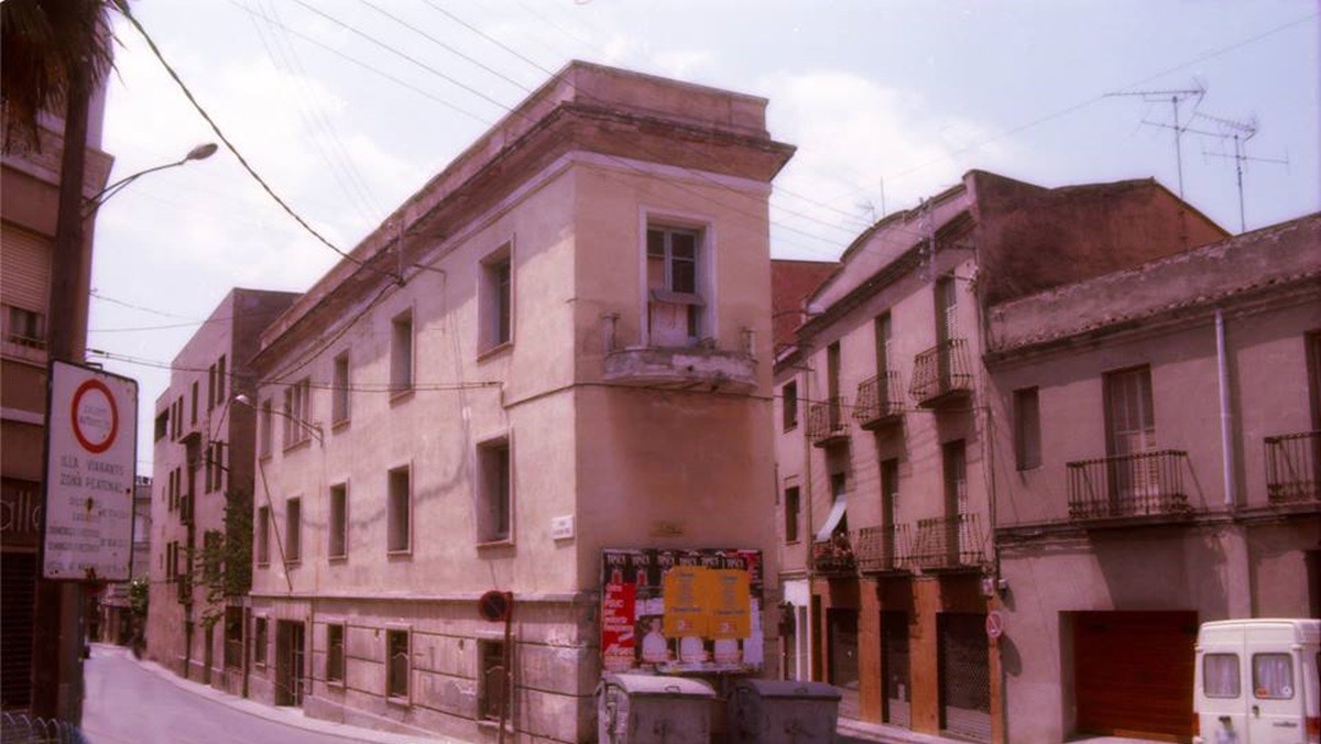 L'edifici on s'ubicava l'antic Museu de Rubí
