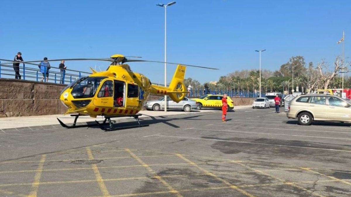 Un dels ferits ha estat traslladat en helicòpter a Barcelona