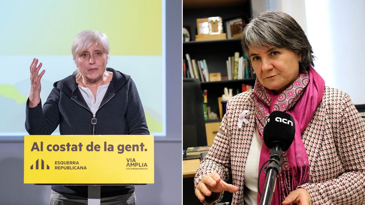 Margarida Feliu i Montse Barniol, candidates d'ERC a Osona i el Lluçanès pel 12-M.