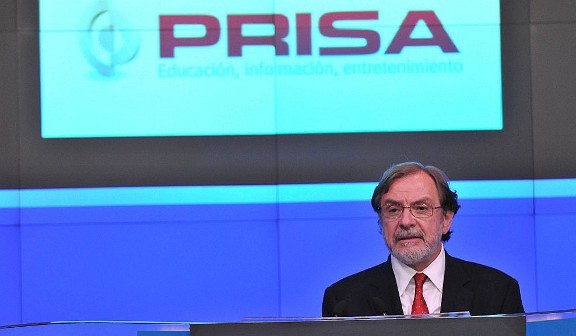 Juan Luis Cebrián, president executiu del grup PRISA, en una imatge d'arxiu