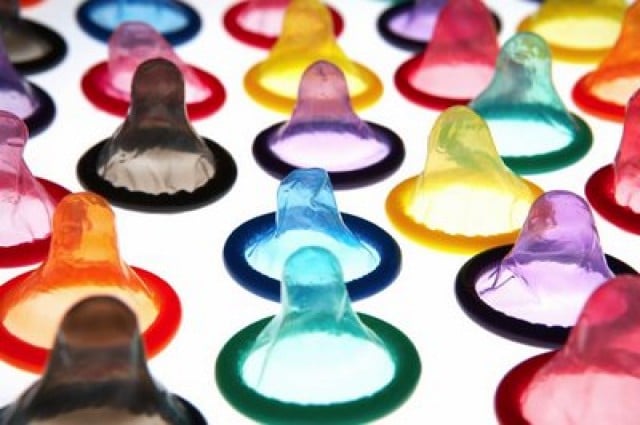 Preservatius de diferents colors