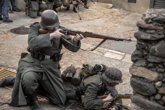 Polemica Recreacio D Una Batalla De La Ii Guerra Mundial A Arbucies Naciobaixmontseny