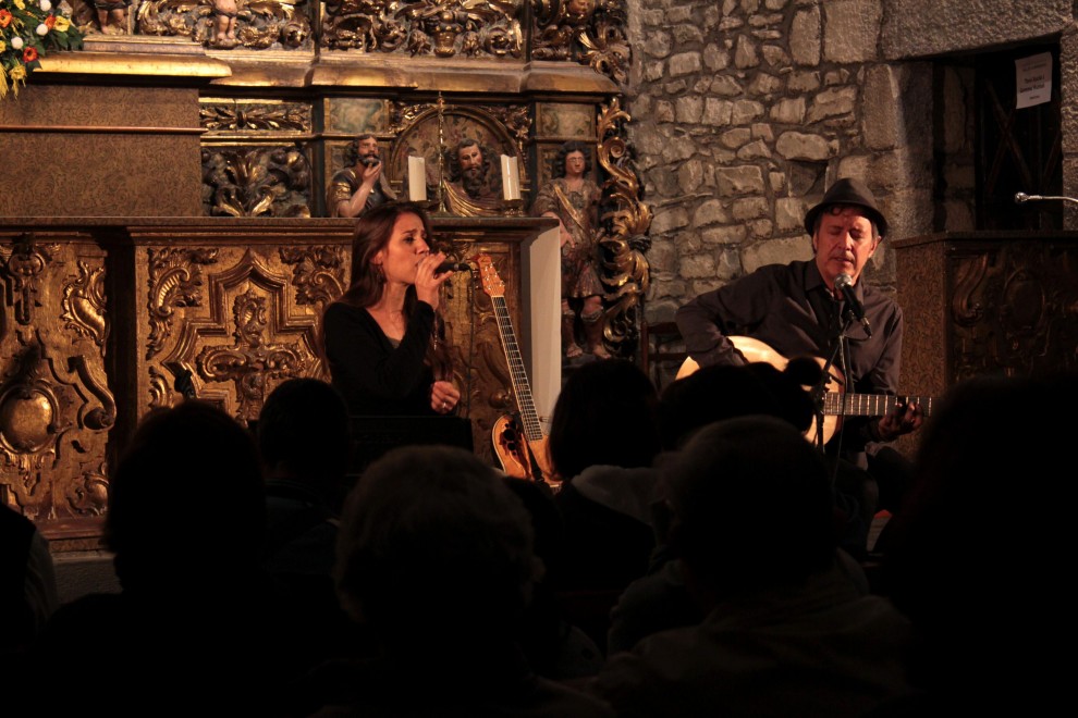 Toni Xuclà i Gemma Humet al concert del FMVC