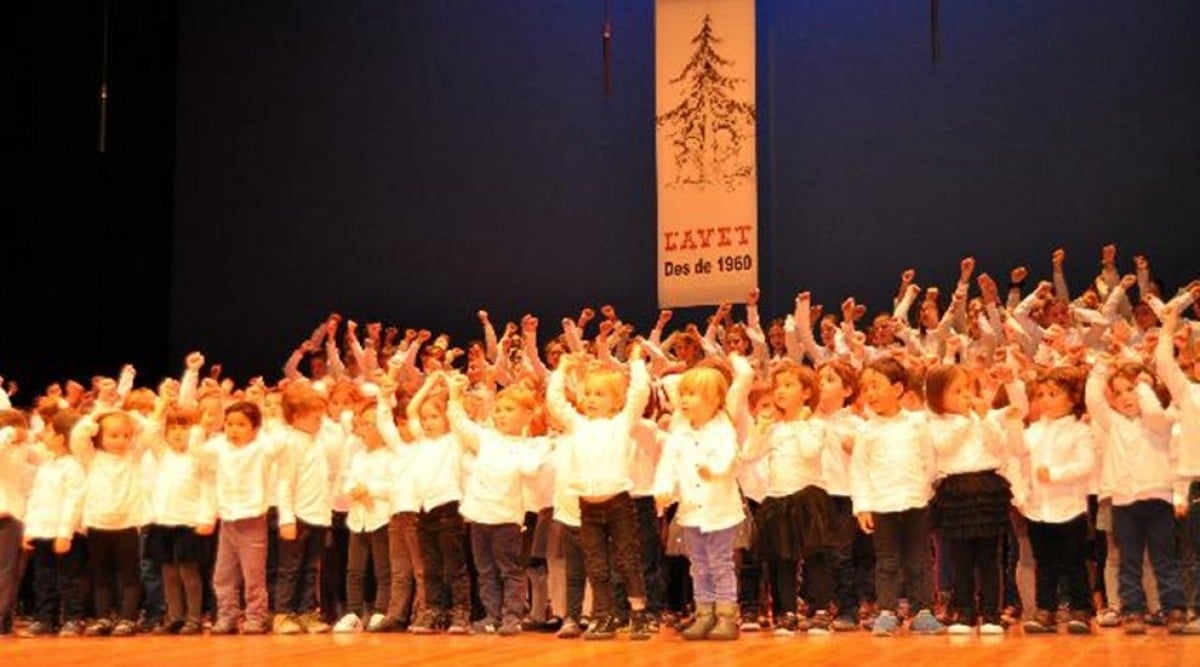 Concert de Nadal dels alumnes de l escola L Avet