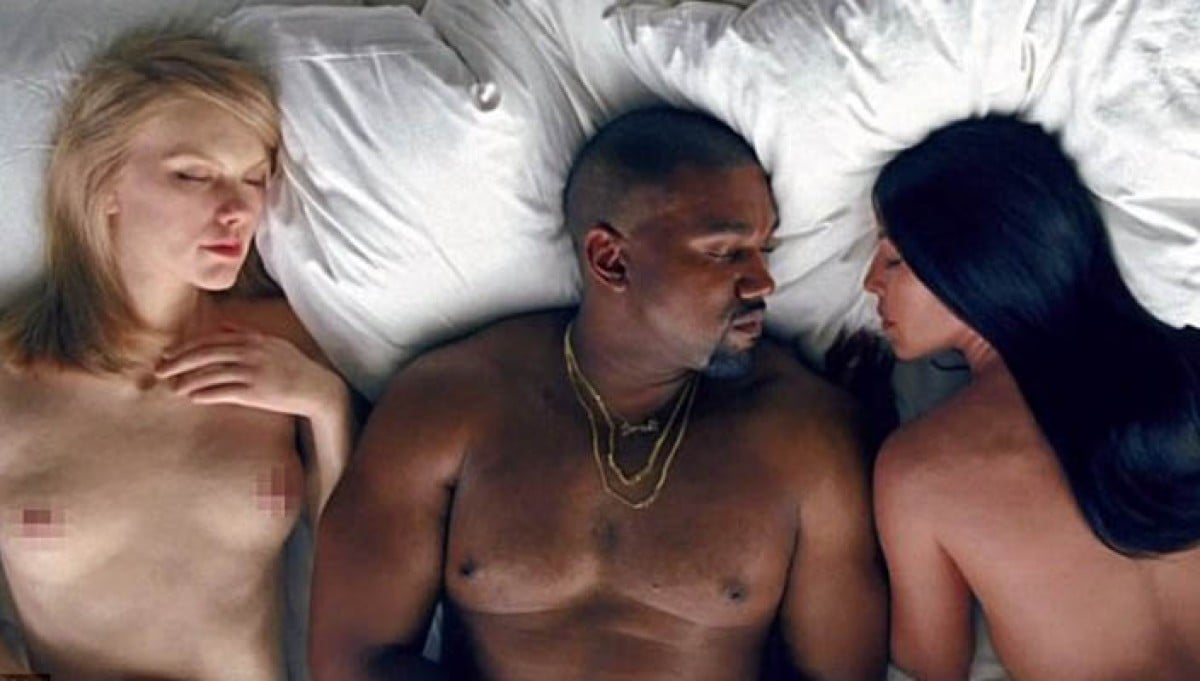 Taylor Swift está MUY cabreada por aparecer desnuda en el videoclip de  Kanye West | Adolescentes