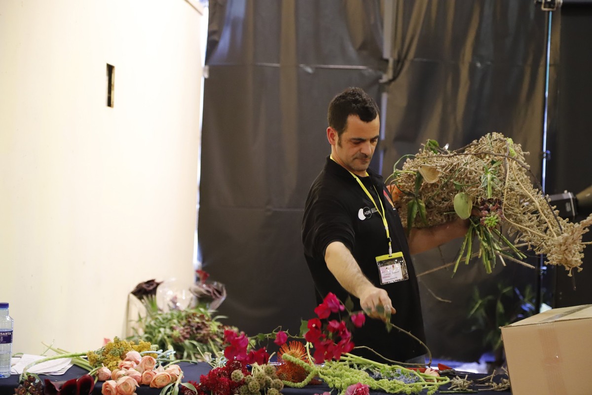 El celoní Carles Jubany Fontanillas es proclama Campió d'Espanya d'Art  Floral